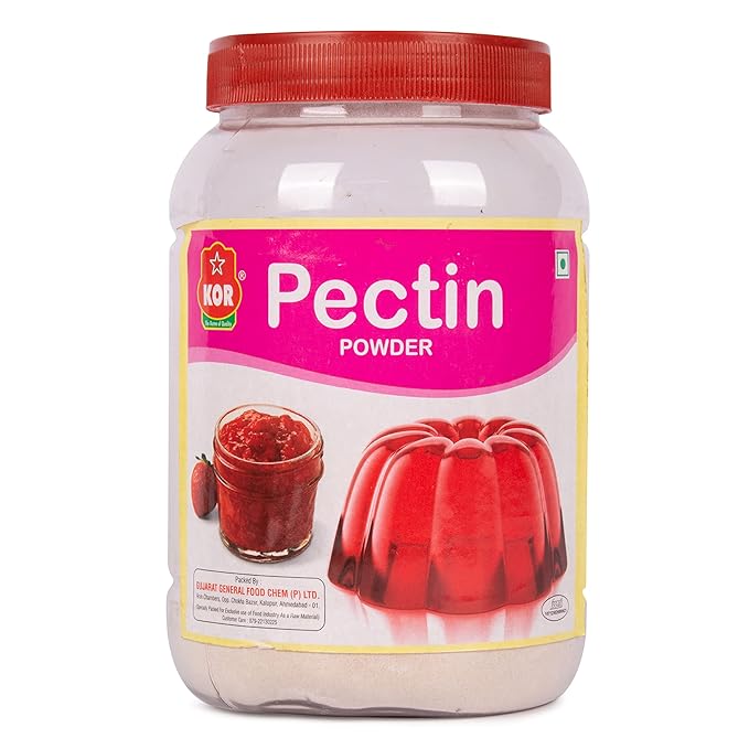 KOR Pectin Powder – 400g (Pack of 1) / Vegetarian Pectin for Gelling Agent, Jams, and Fruit Jellies Gummies Ice-cream Food Grade/For Baking