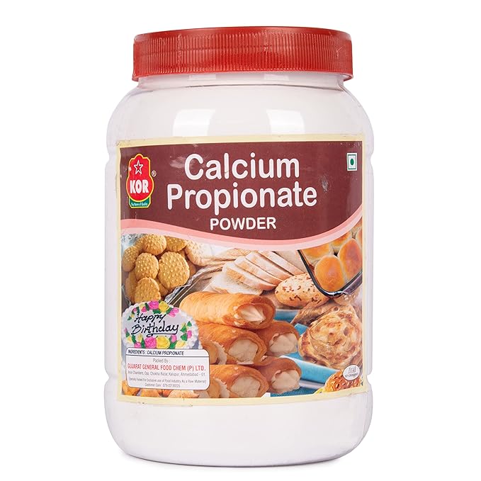 KOR Calcium Propionate Powder – 400g | Food Grade Preservative for Baking & Baked Goods