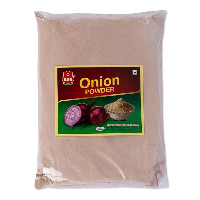 KOR Onion Powder - 800 grams (Pack Of 1) | For Cooking & Baking, Vegan, Gluten Free, No Preservatives, Versatile Ingredient | Everyday Uses Powdered Spices, Seasonings & Masalas, Vegetable Masala
