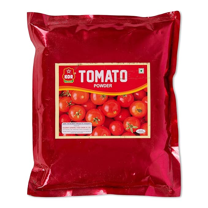 KOR Tomato Powder - 400Grams (Pack Of 1) | Ready to Use | Tangy, Spray-Dried & Delicious | Tamatar Powder